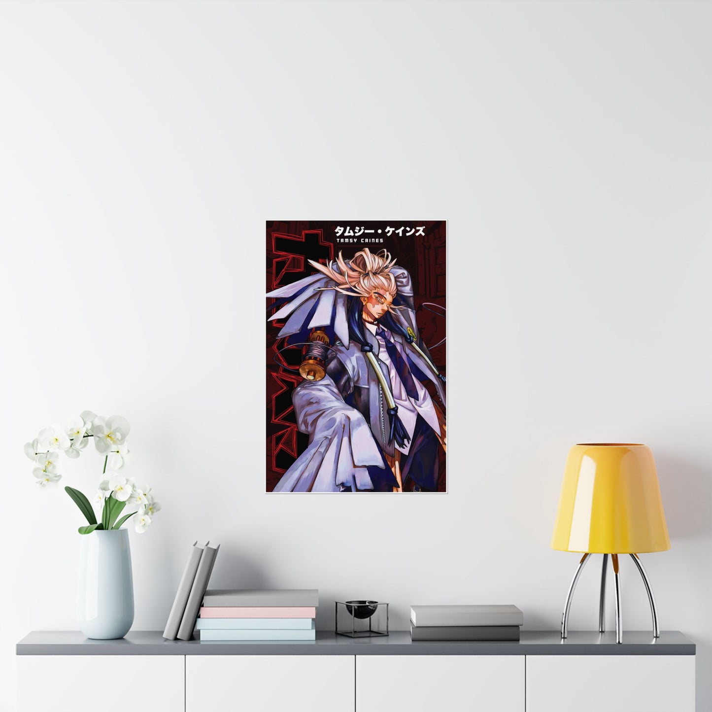 Tamsy Caines Matte Vertical Poster | Anime-Inspired Wall Art Manga Decor