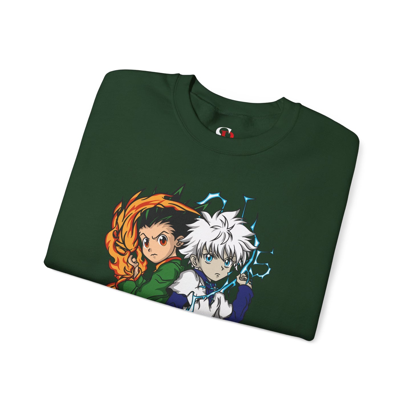 Gon & Killua Duo Unisex Heavy Blend Crewneck Sweatshirt