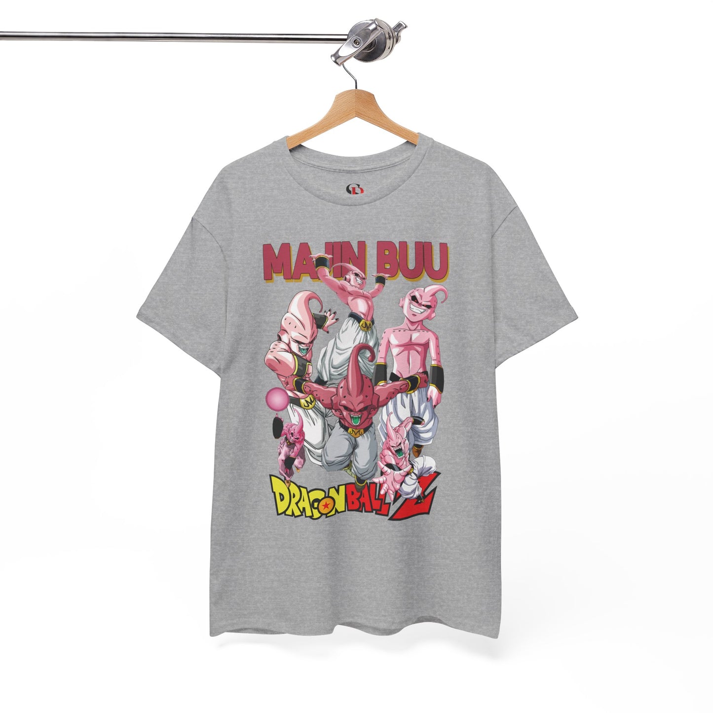 Majin Buu Unisex Heavy Cotton T-Shirt | Dragon Ball Z-Inspired Anime Tee