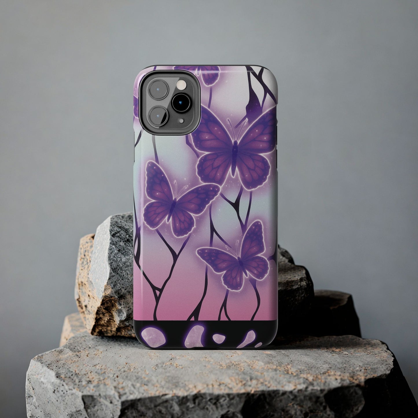 Insect Haori “Butterfly Dream” Double Layered Phone Case
