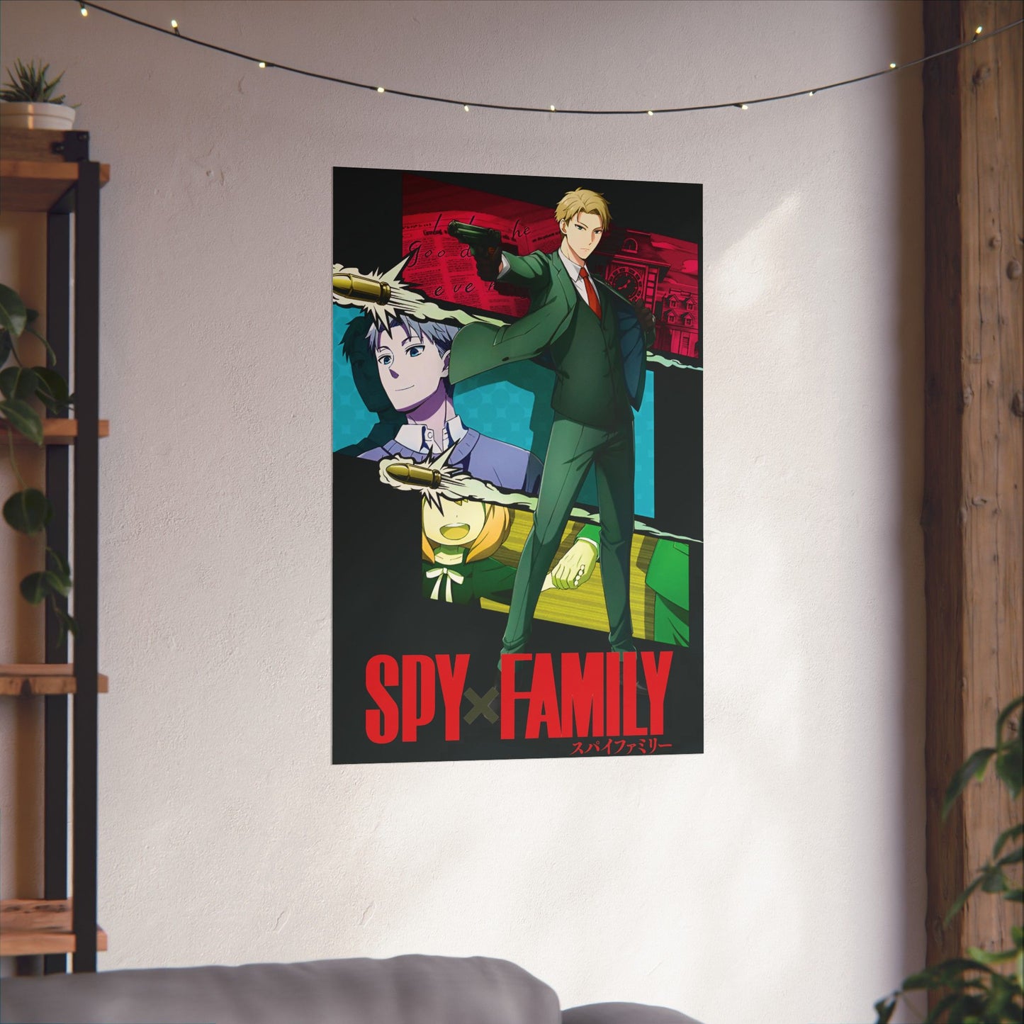 Loid Forger Matte Vertical Poster | Spy x Family Anime Wall Art