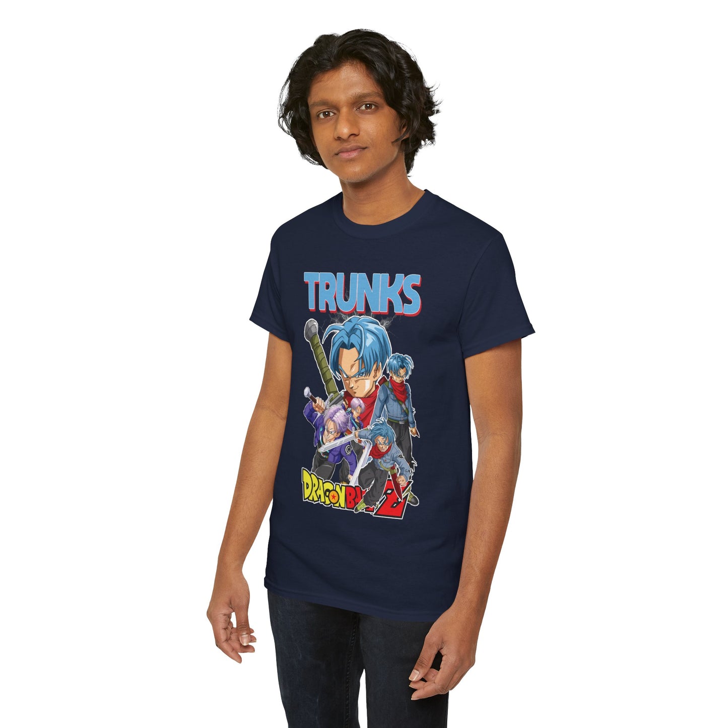 Trunks “Time Warrior” Unisex Heavy Cotton T-Shirt | Dragon Ball Z Streetwear Tee