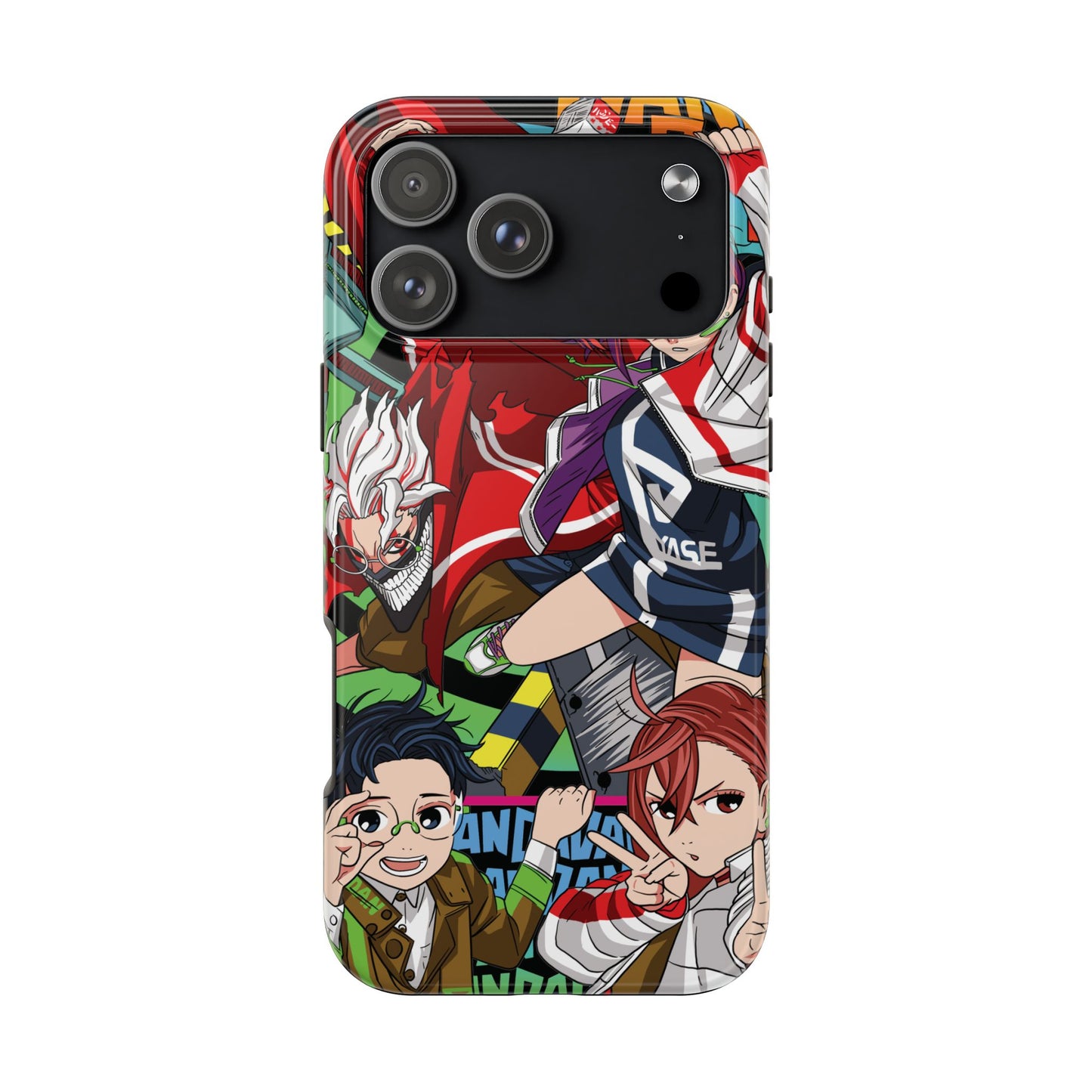 Okarun x Momo Double Layered Phone Case | Dandadan-Inspired Protective Anime Case