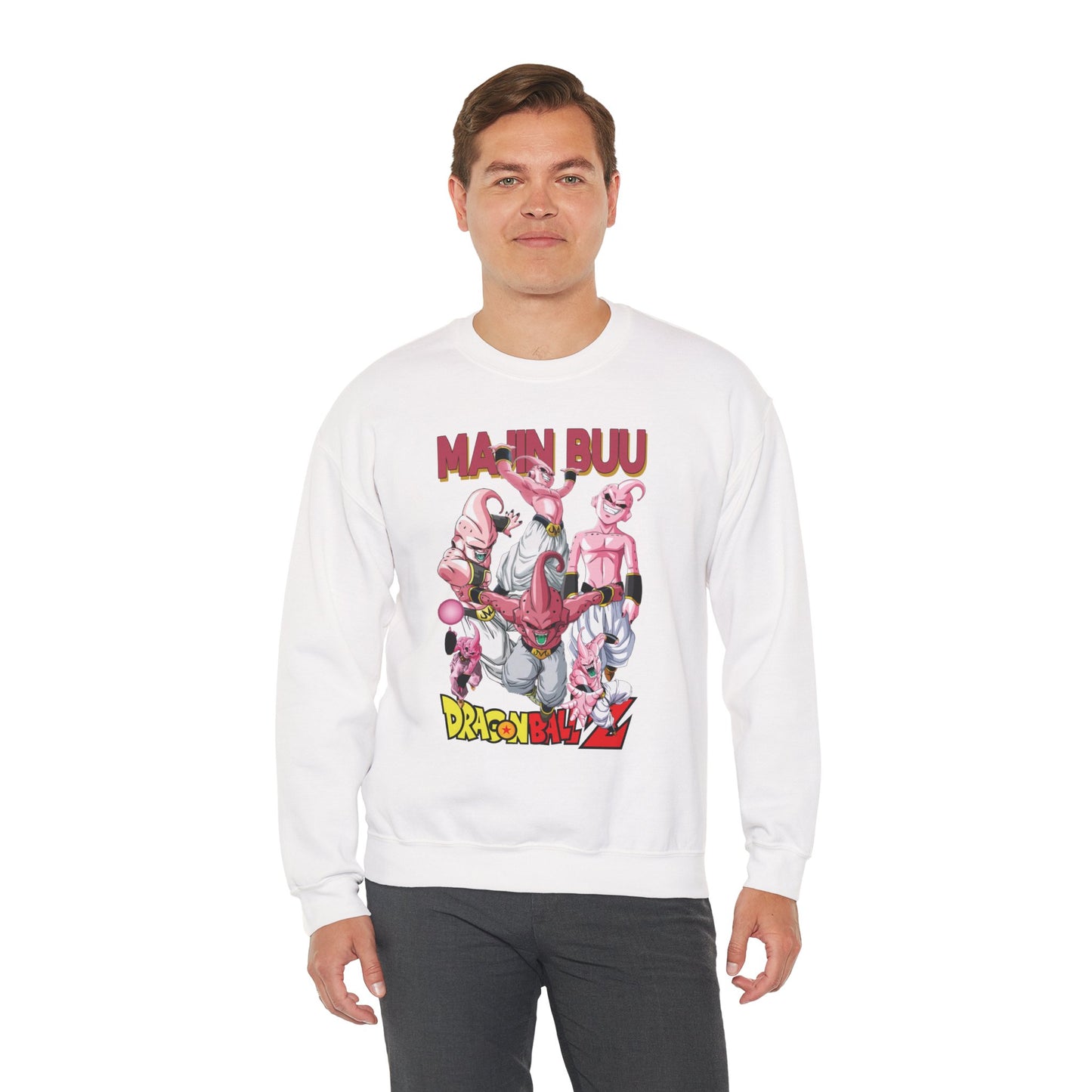 Majin Buu Unisex Heavy Blend Crewneck Sweatshirt