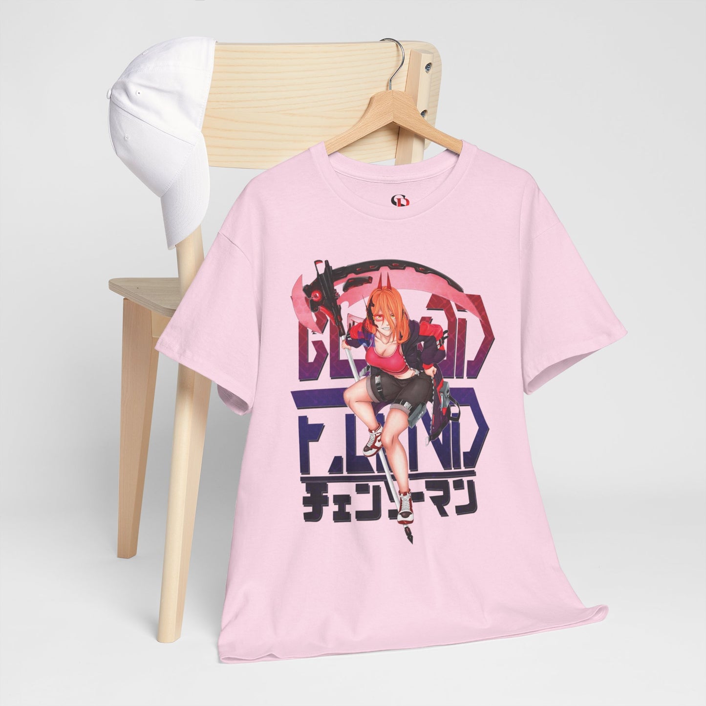 Blood Fiend Power III Unisex Heavy Cotton T-Shirt | Chainsaw Man Anime Tee
