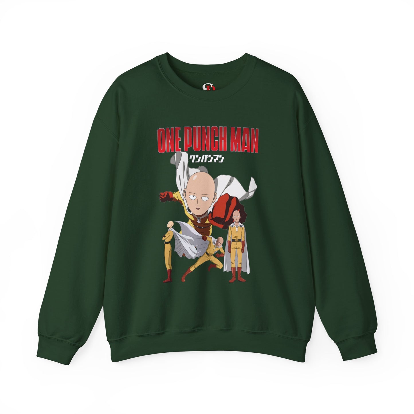 Saitama “One Punch Man” Unisex Heavy Crewneck | Anime Streetwear Sweatshirt