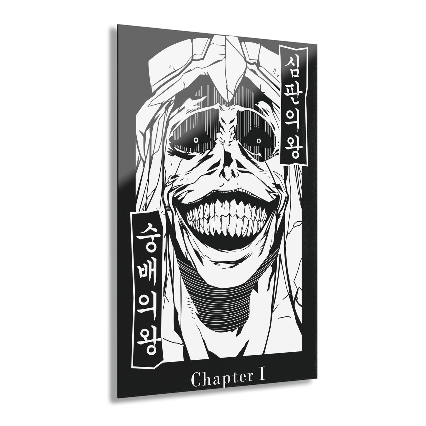 Statue of God Manga Panel Acrylic Print
