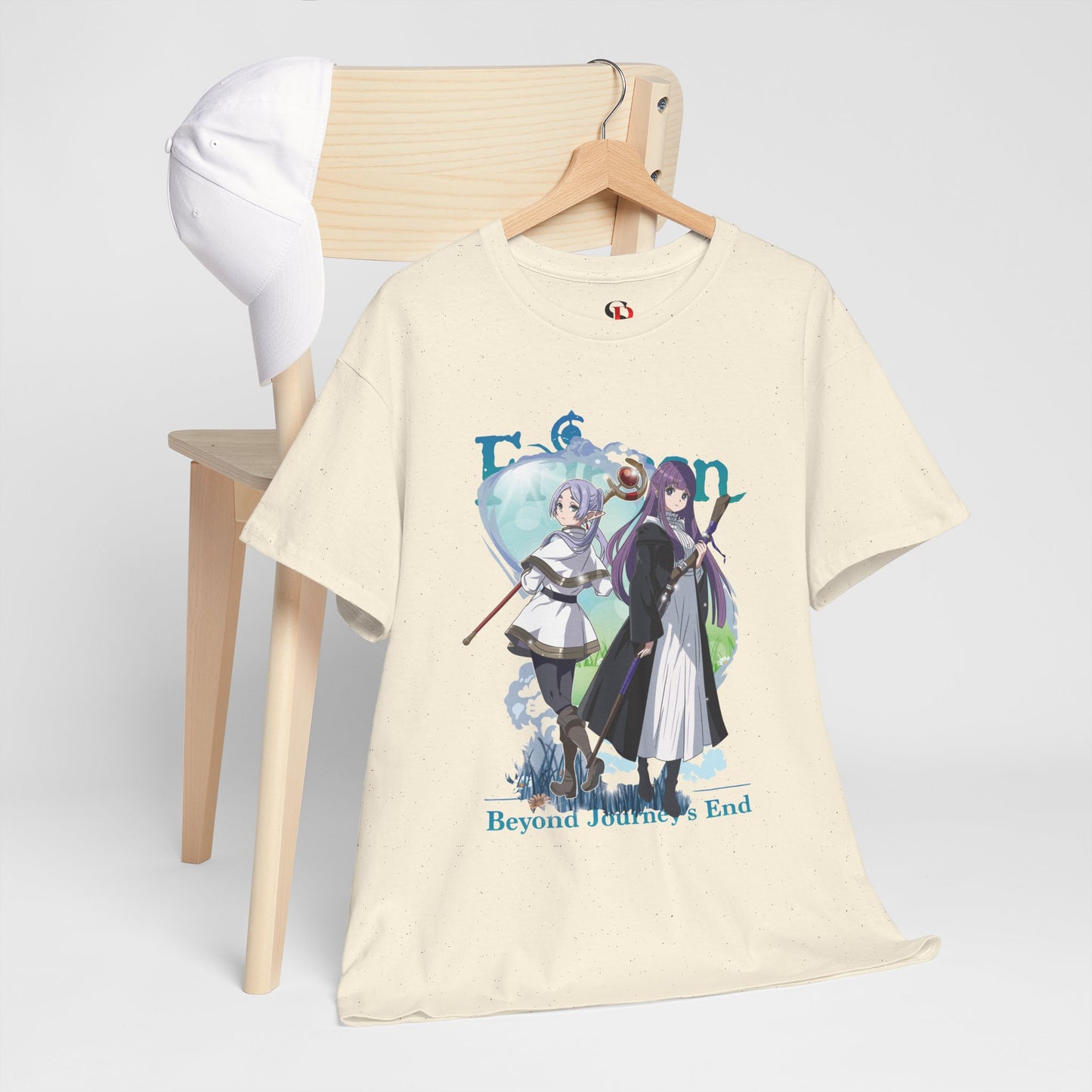 Frieren: Beyond Journey’s End Unisex Heavy Cotton T-Shirt | Frieren & Fern Anime Tee