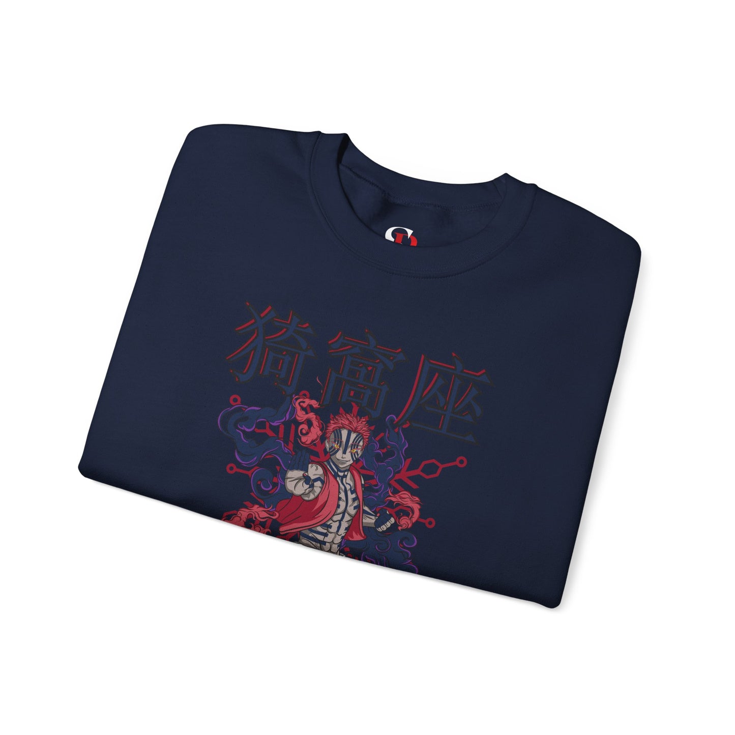 Akaza Blood Demon Art Crewneck | Demon Slayer Anime Sweatshirt