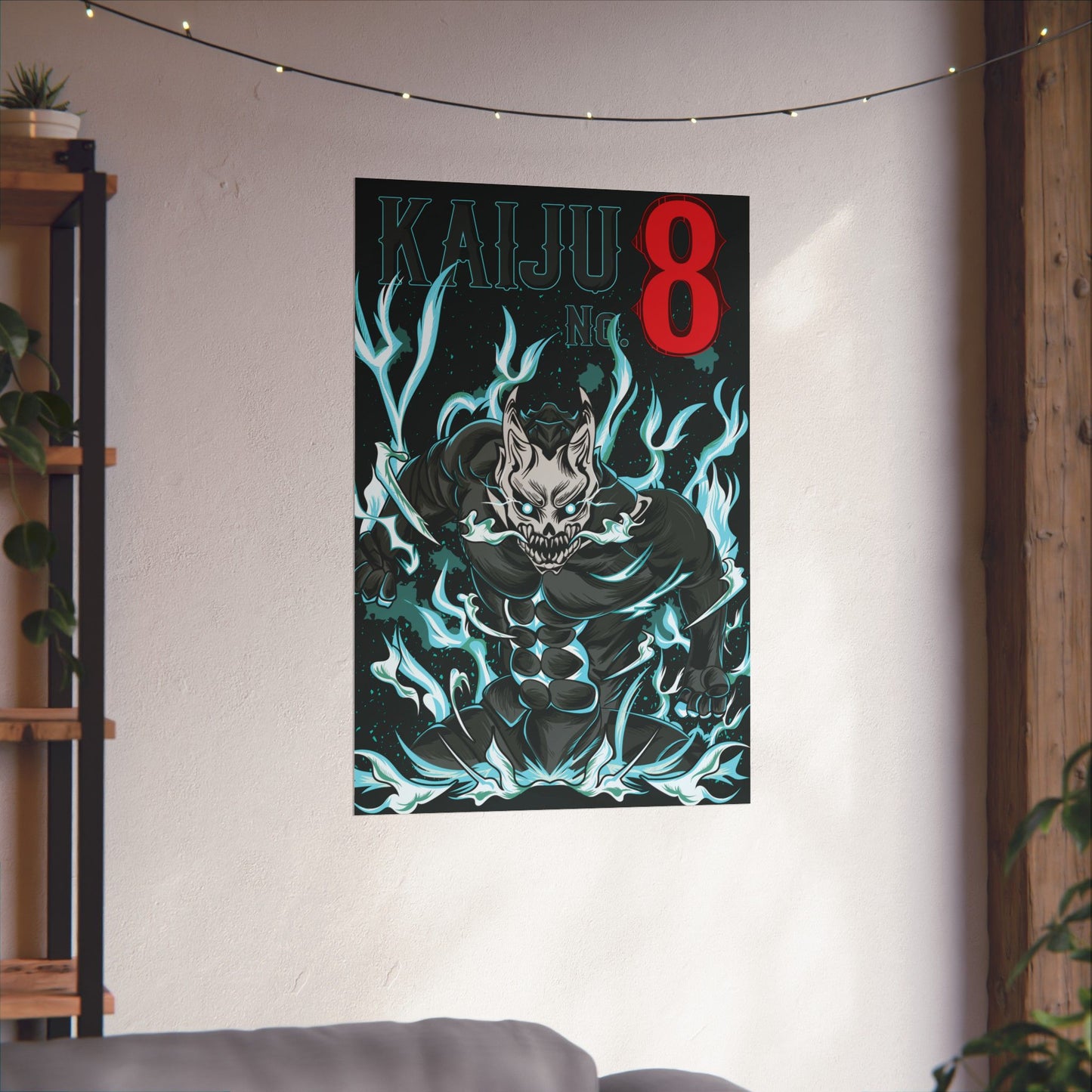 Kaiju No. 8 Infernal Surge Matte Vertical Poster
