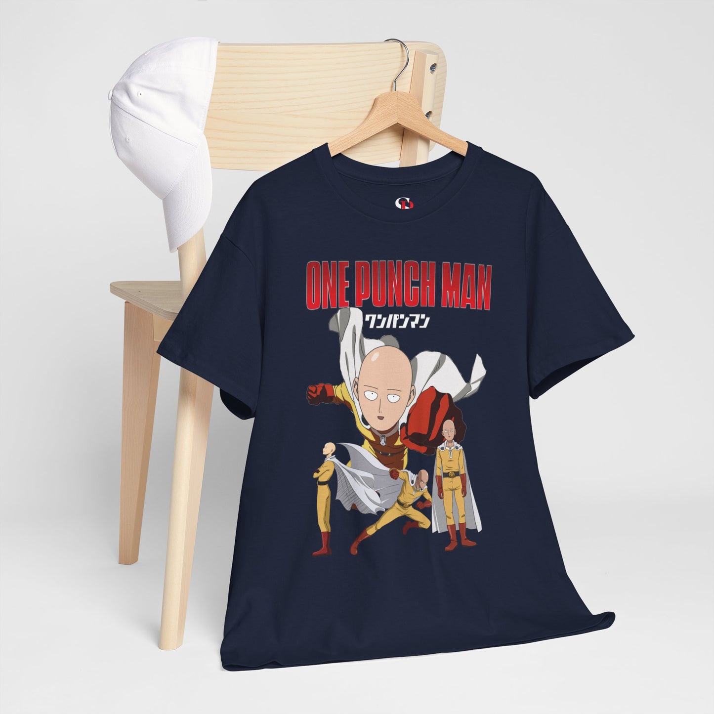 Saitama Unisex Heavy Cotton T-Shirt | One Punch Man Anime Graphic Tee