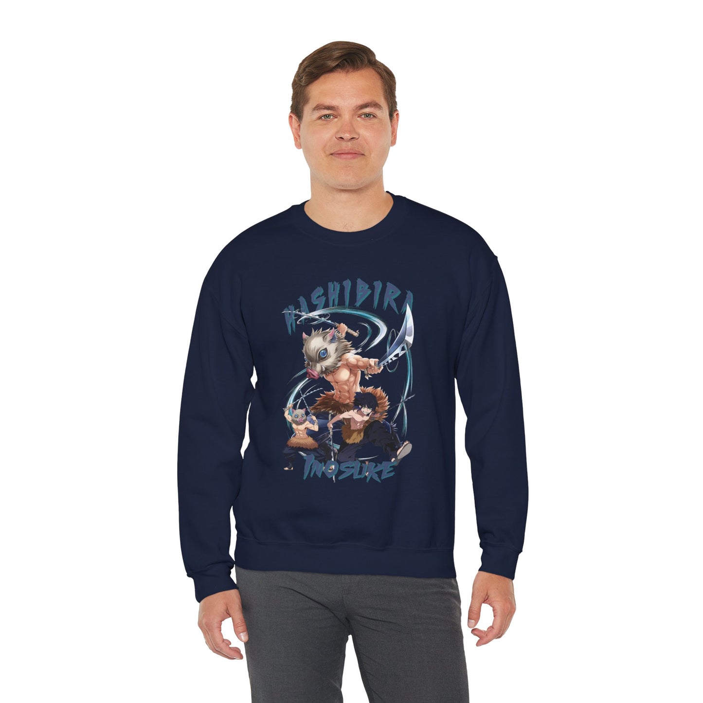 Inosuke Hashibira Beast Breathing Sweatshirt | Demon Slayer Anime Streetwear