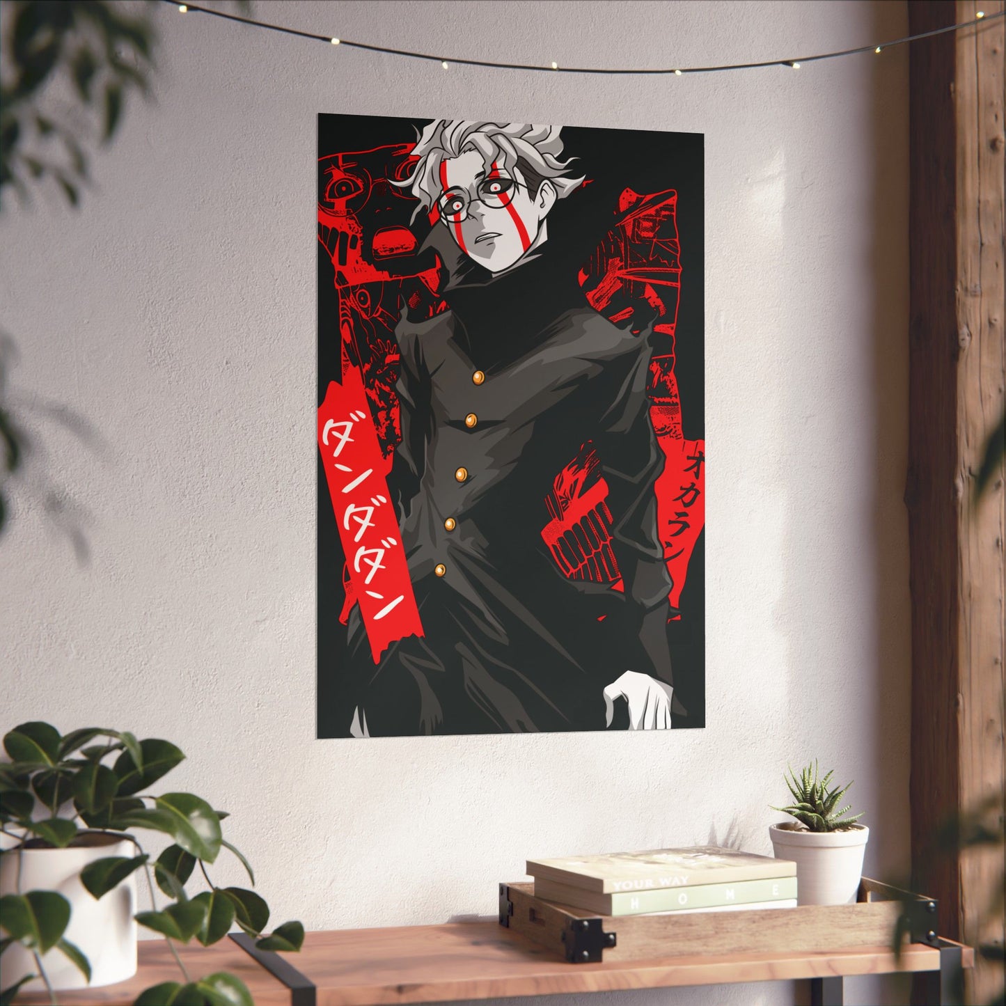 Ken Takakura Turbo Granny Mode Matte Vertical Poster | Dandadan Anime Wall Art