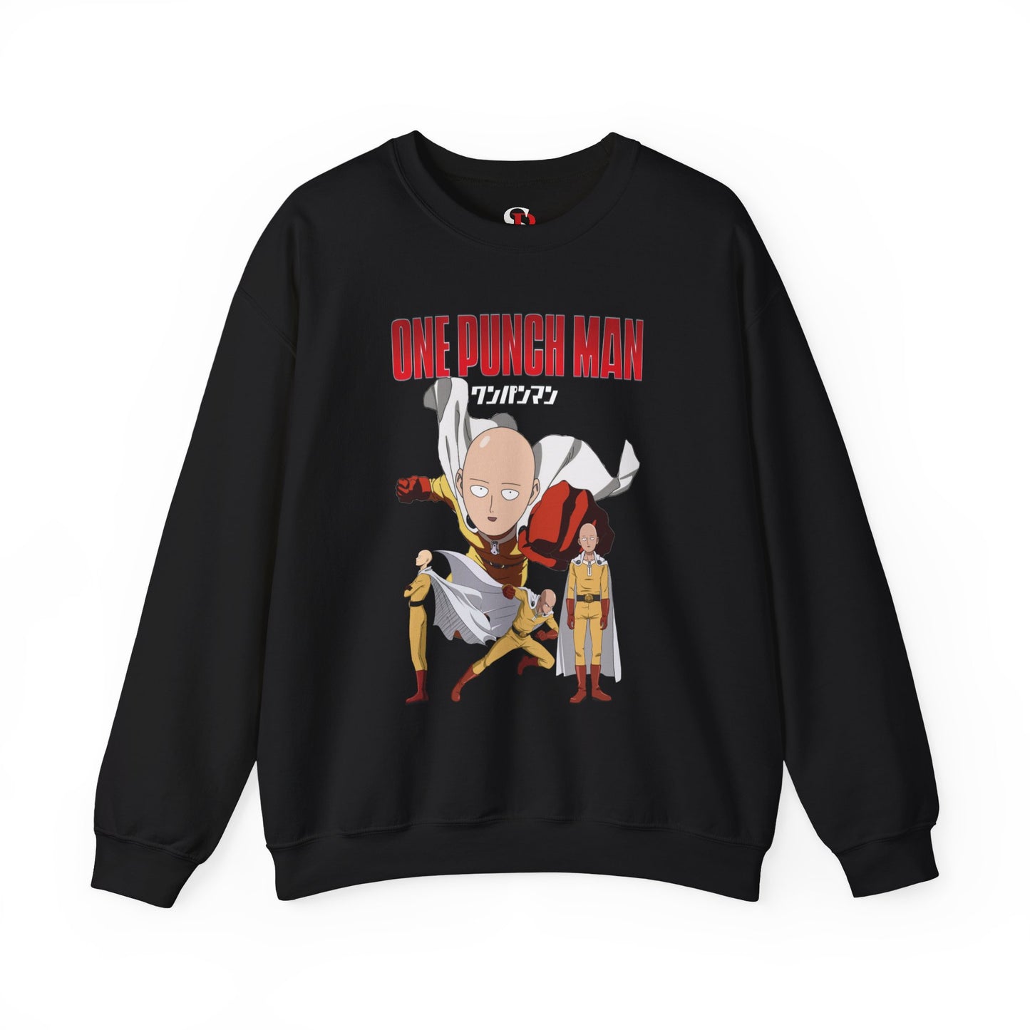 Saitama “One Punch Man” Unisex Heavy Crewneck | Anime Streetwear Sweatshirt