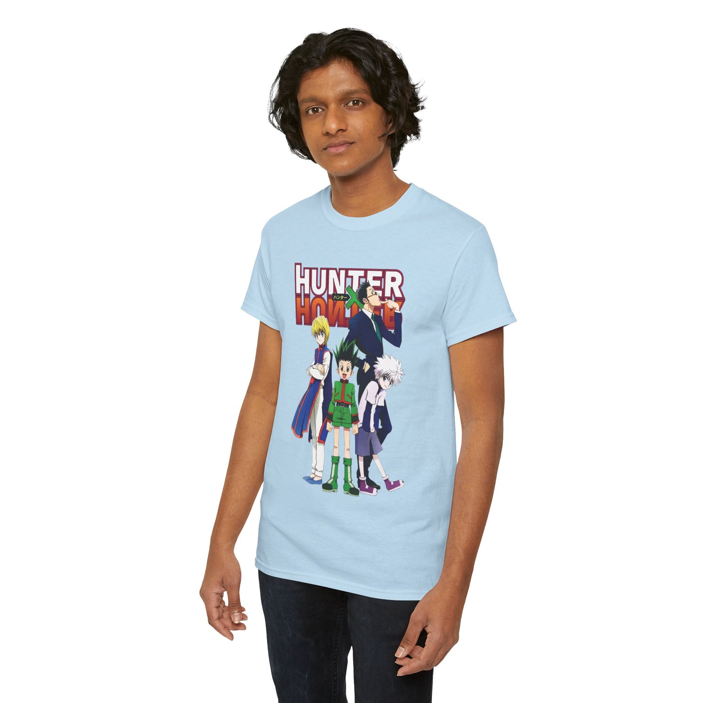Gon’s Core Group Unisex Heavy Cotton T-Shirt | Hunter x Hunter Anime Shirt