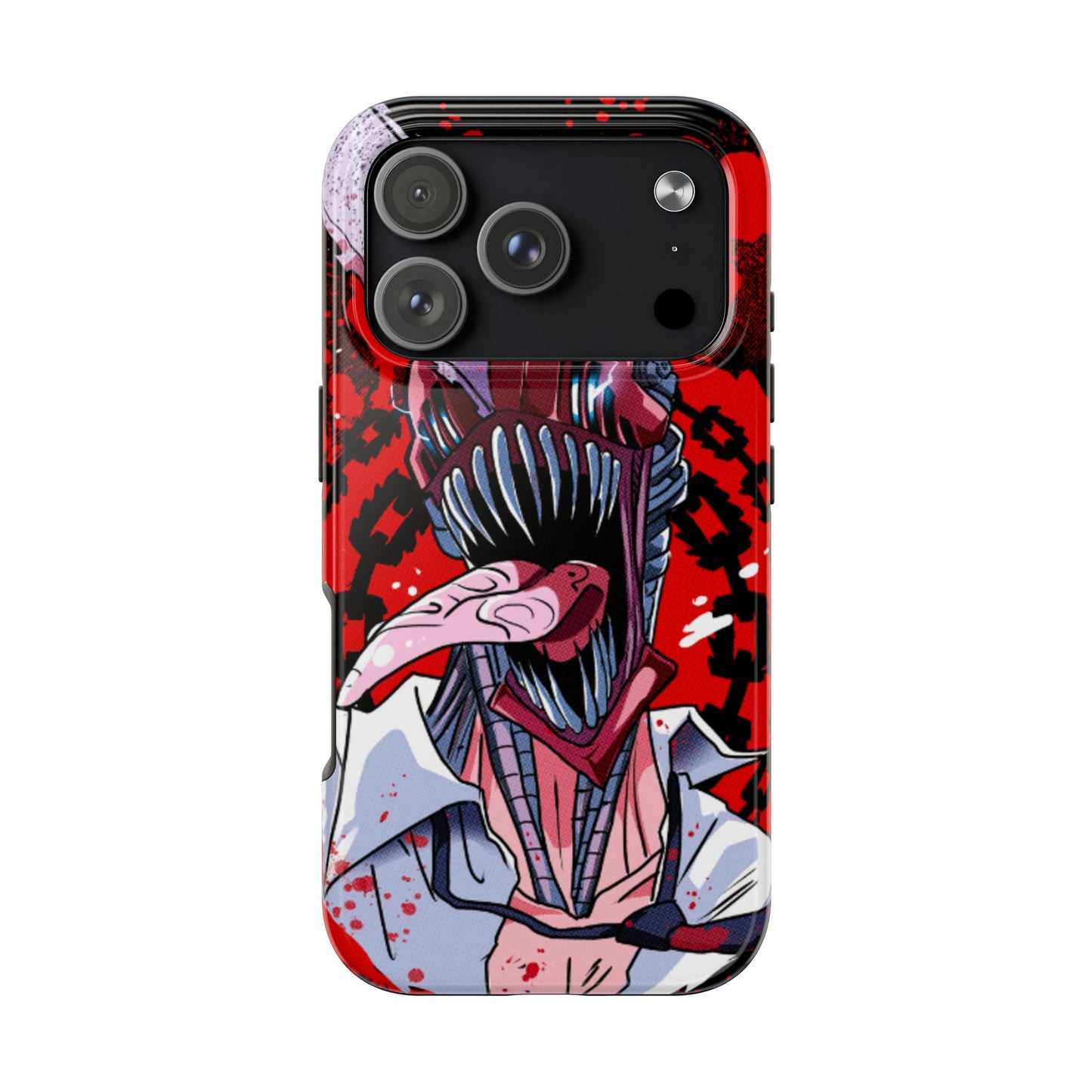 Chainsaw Devil Double Layered Phone Case | Chainsaw Man-Inspired Protective Anime Case