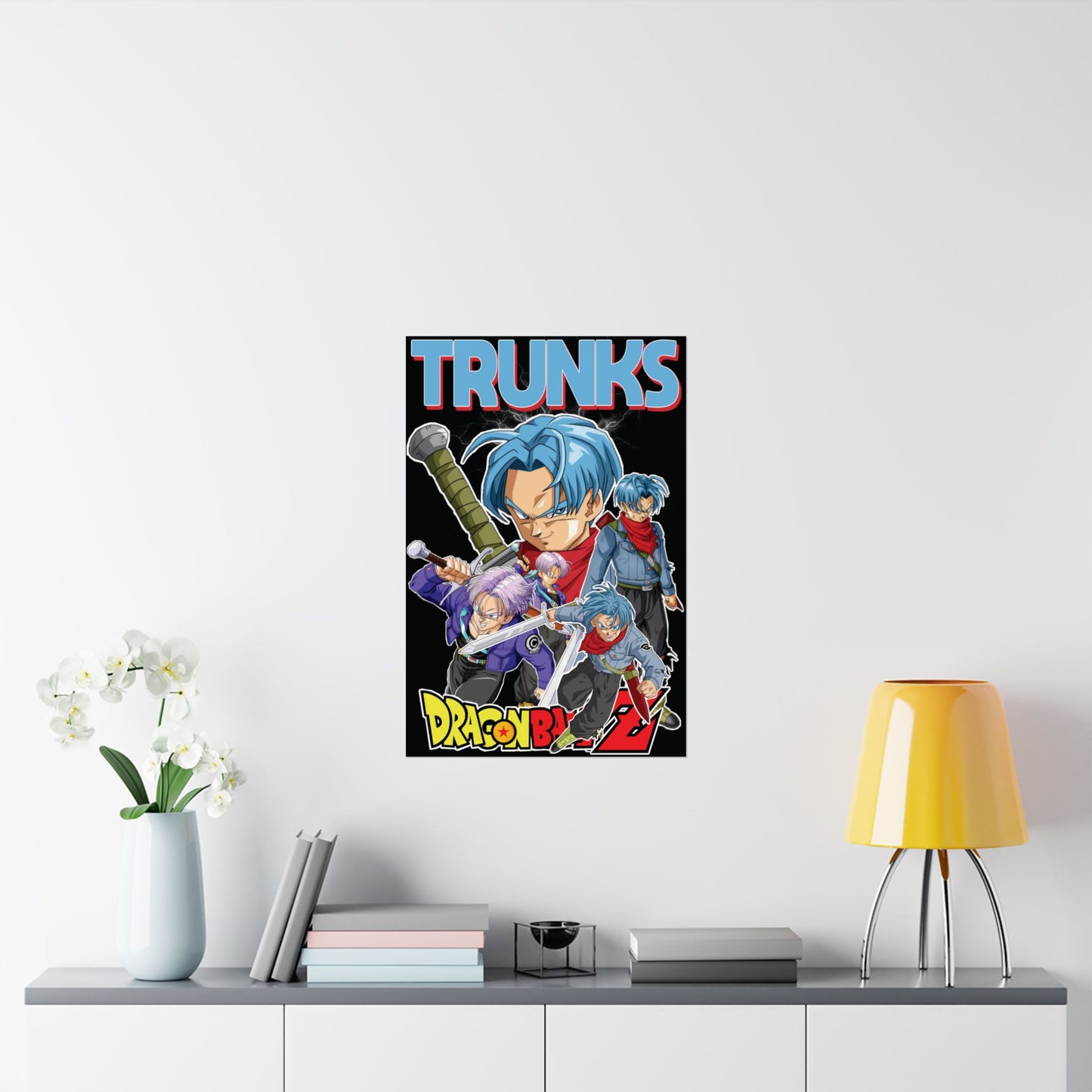 Trunks “Time Warrior” Matte Vertical Poster | Dragon Ball Z Anime Wall Art