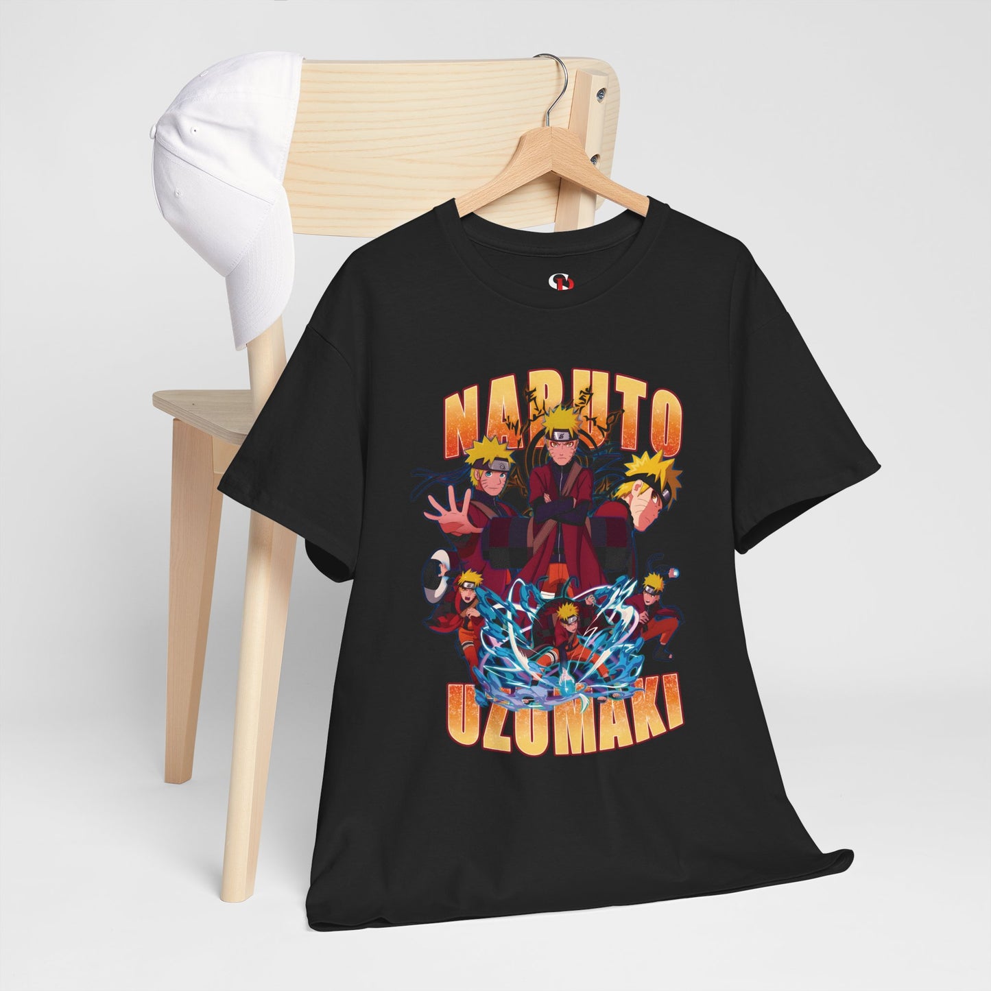 Naruto Uzumaki Sage Mode Unisex Heavy Cotton T-Shirt