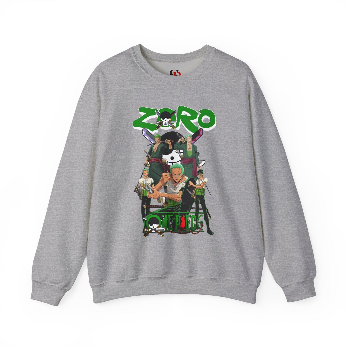 Zoro “King of Swords” Unisex Heavy Crewneck | One Piece Streetwear Sweatshirt