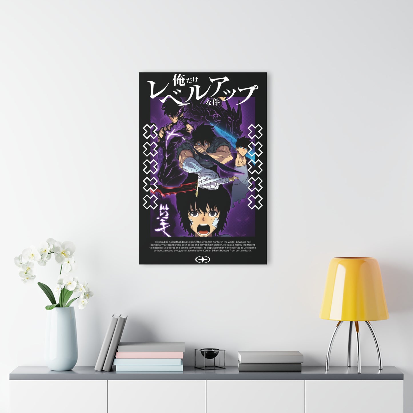 Sung Jin-Woo Shadow Awakening Acrylic Print