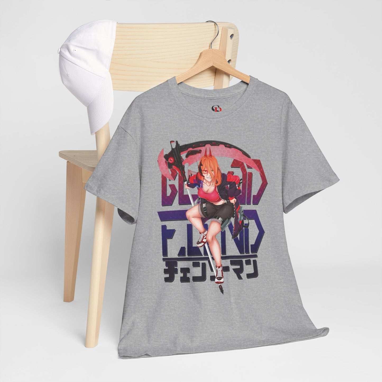 Blood Fiend Power III Unisex Heavy Cotton T-Shirt | Chainsaw Man Anime Tee