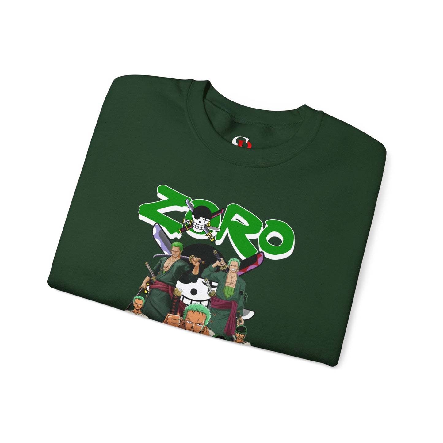 Zoro “King of Swords” Unisex Heavy Crewneck | One Piece Streetwear Sweatshirt