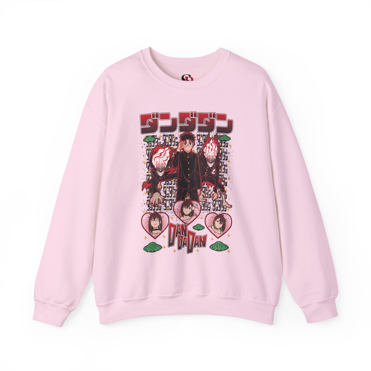 Okarun x Momo II Unisex Heavy Crewneck | Dandadan Streetwear Sweatshirt