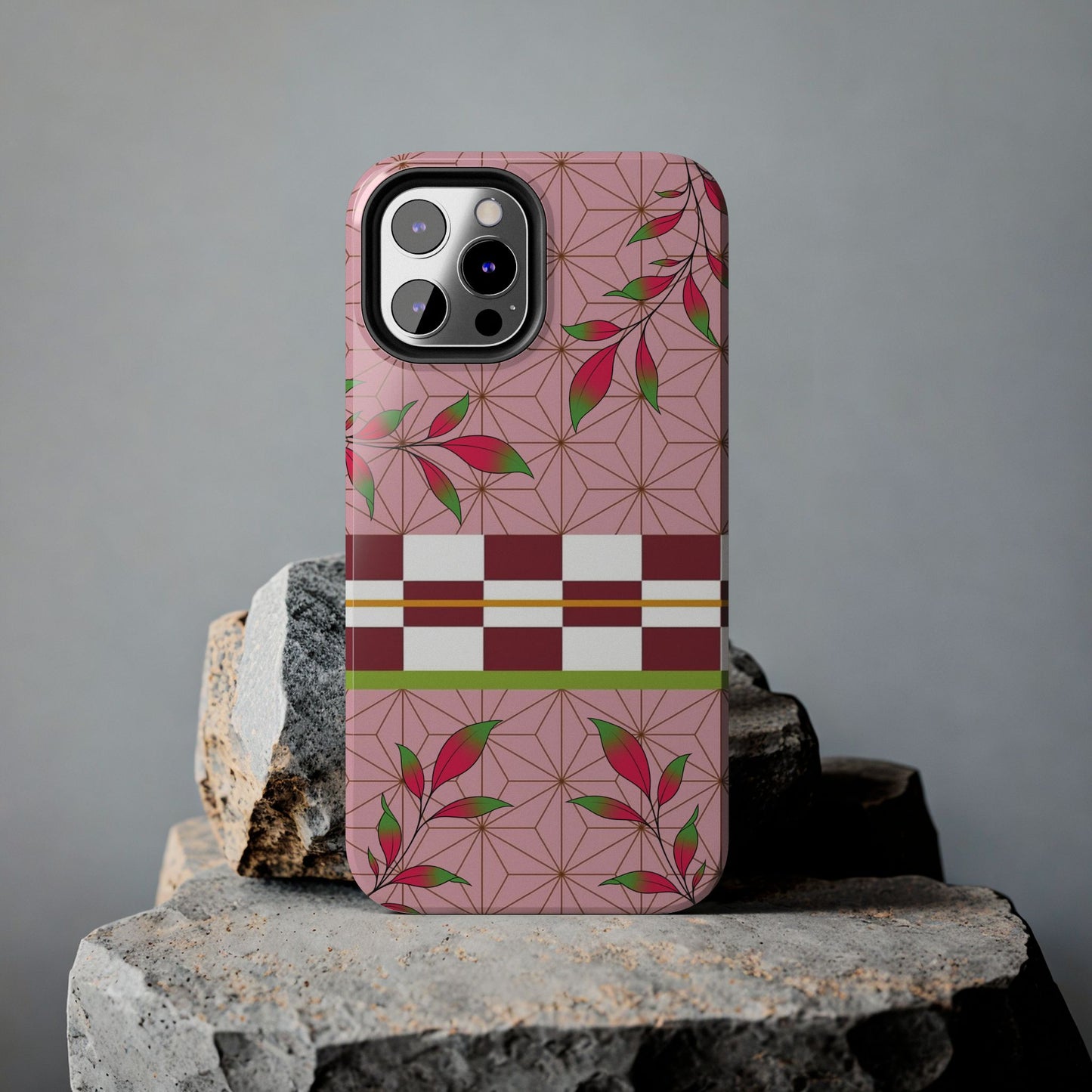 Demon Flower Haori Double Layered Phone Case