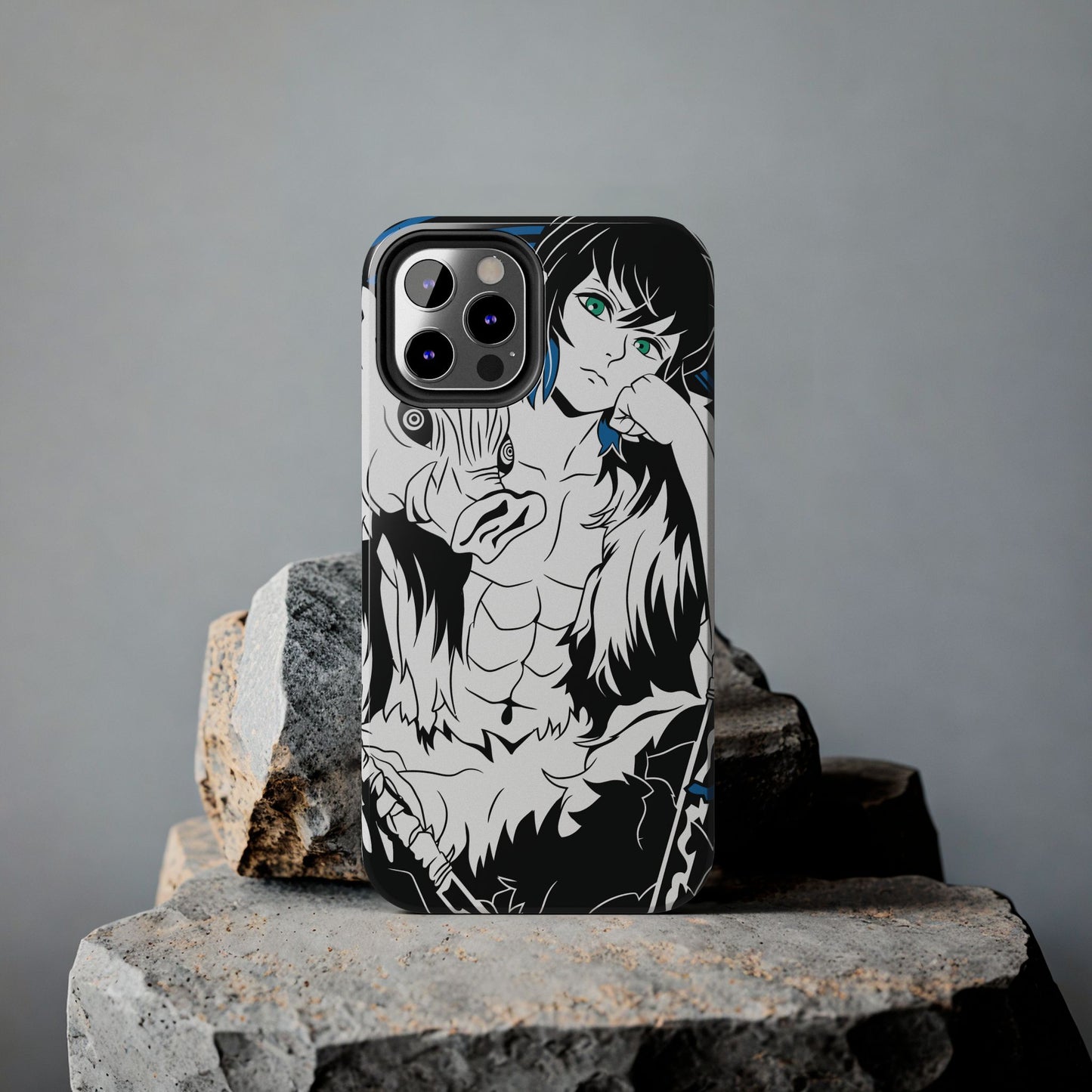 Inosuke Double Layered Phone Case| Demon Slayer-Inspired Anime Case