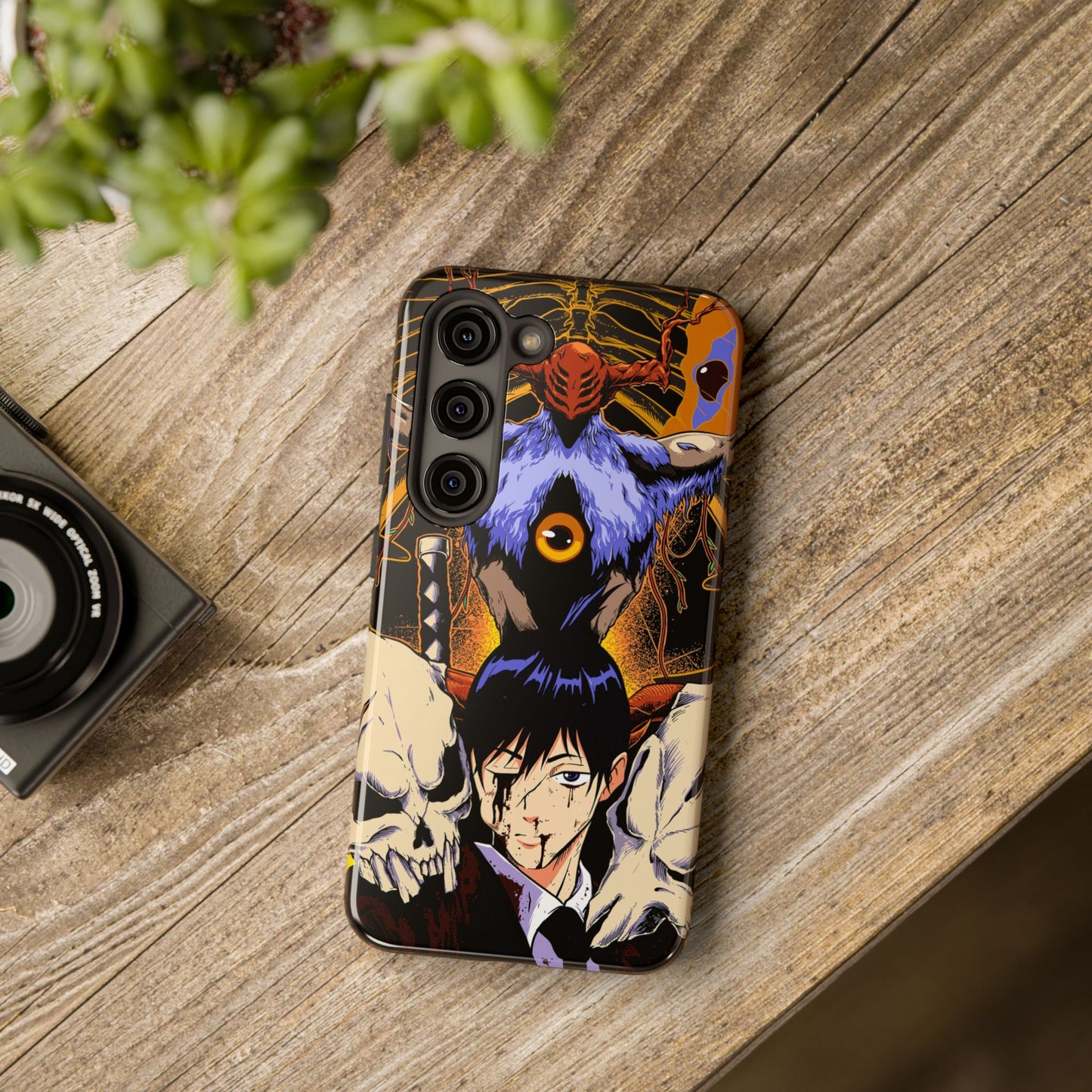 Aki x Future Devil Double Layered Phone Case | Chainsaw Man-Inspired Protective Anime Case