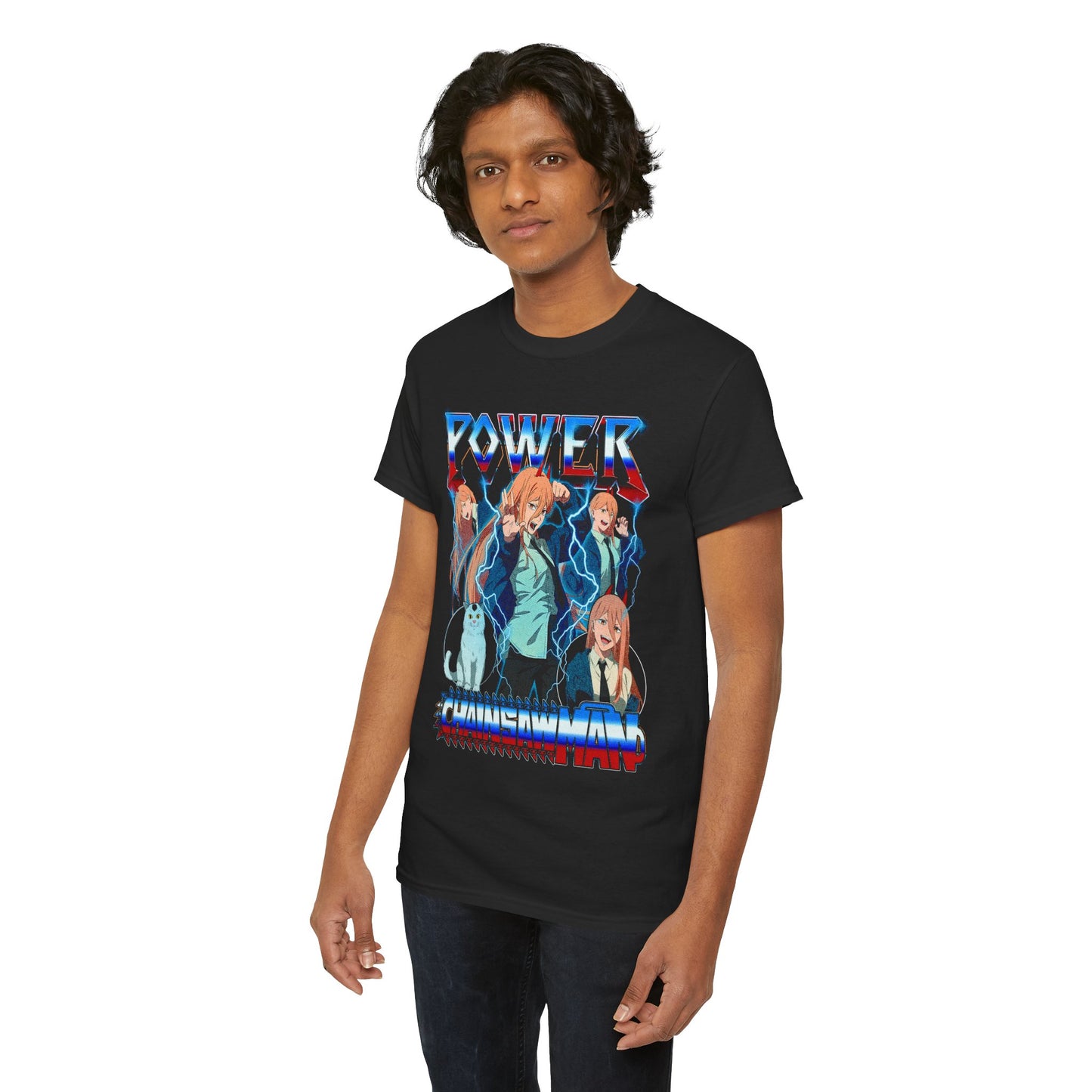 Blood Fiend Power II Unisex Heavy Cotton T-Shirt | Chainsaw Man Anime Tee