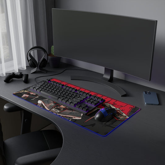 Rudo Surebrec IV LED Gaming Mouse Pad | Anime-Inspired Desk Mat