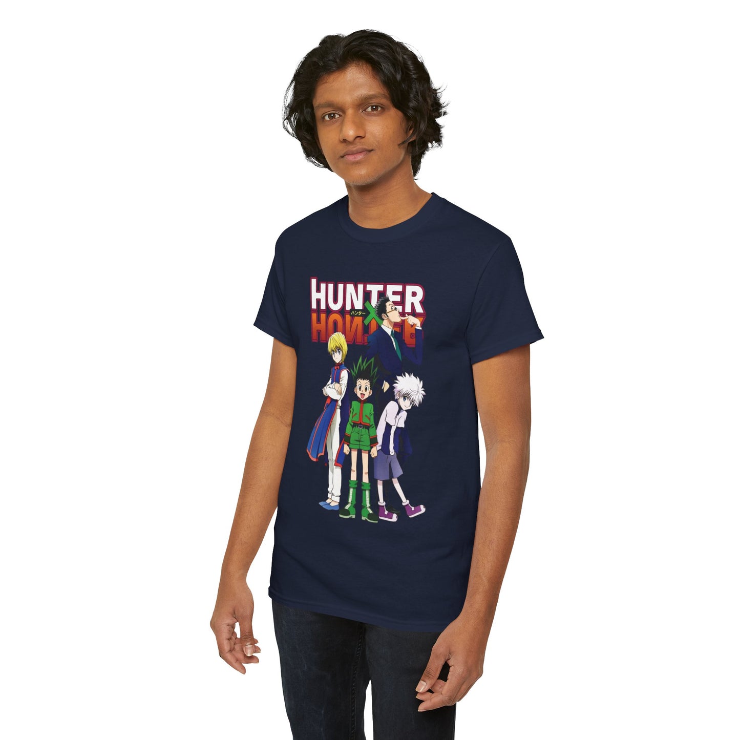 Gon’s Core Group Unisex Heavy Cotton T-Shirt | Hunter x Hunter Anime Shirt