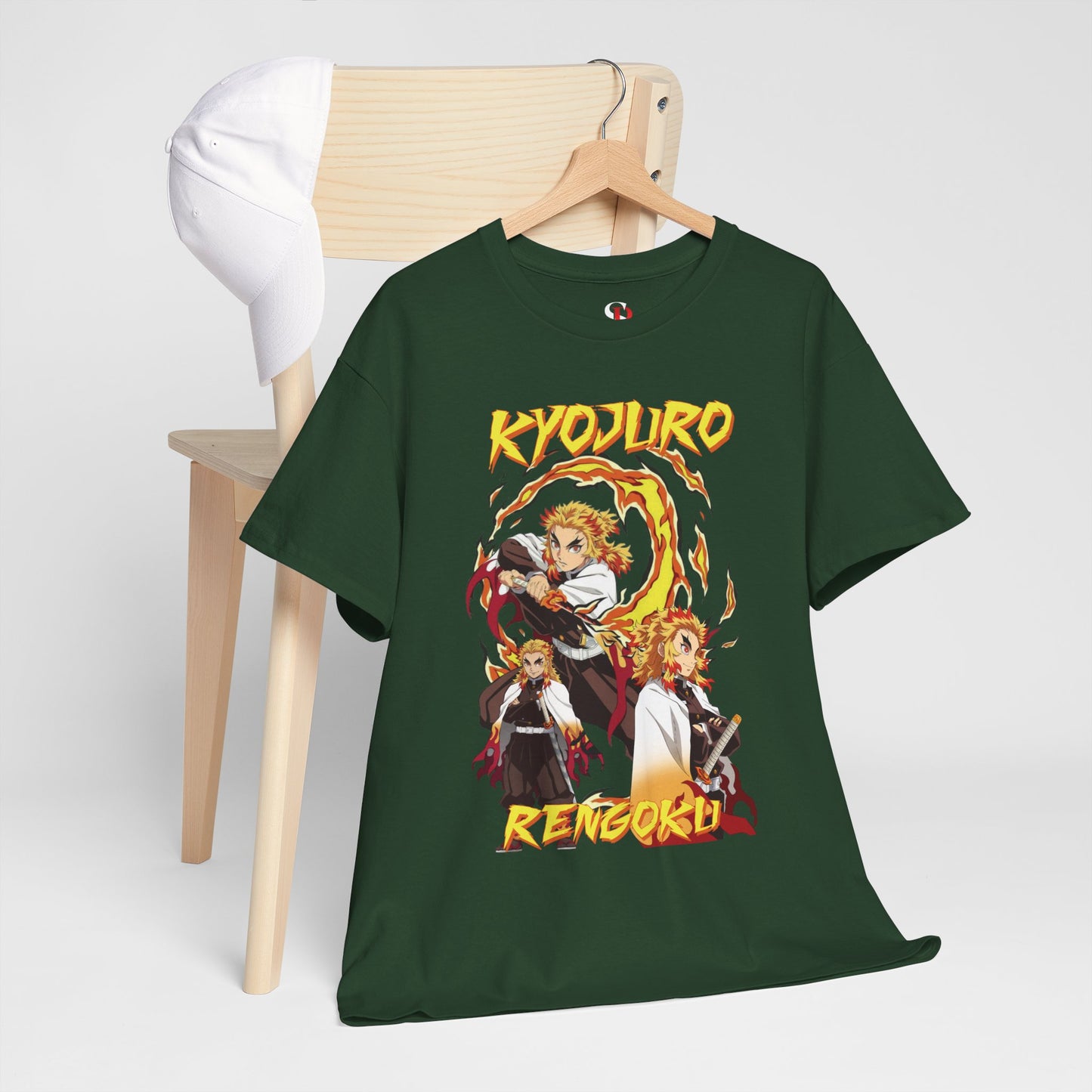 Kyojuro Rengoku Flame Hashira T-Shirt | Demon Slayer Anime Streetwear Tee