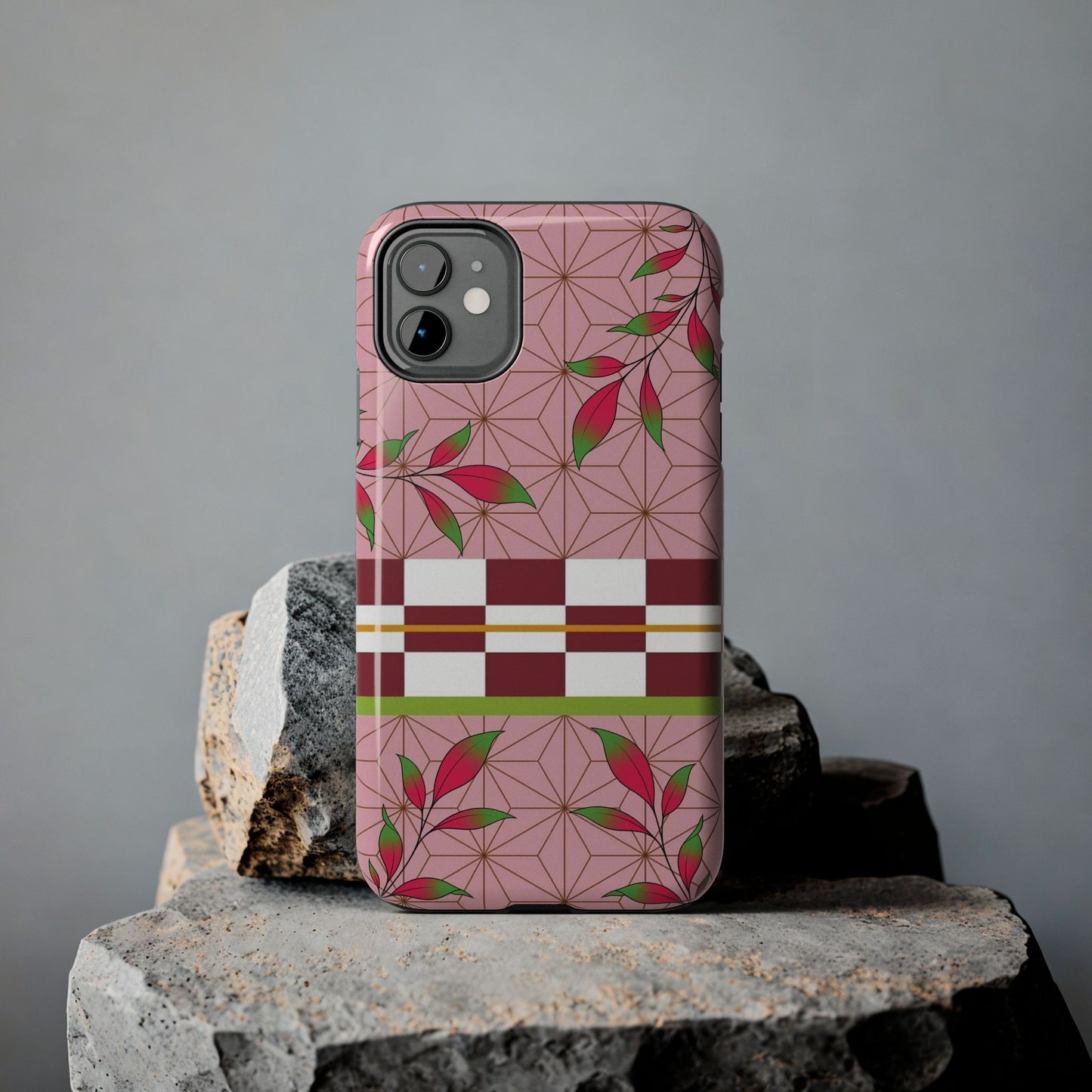 Demon Flower Haori Double Layered Phone Case
