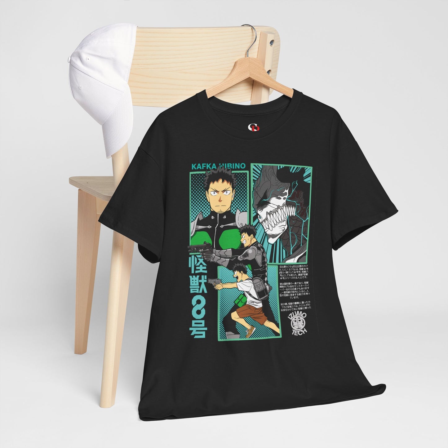 Kafka Hibino Unisex Heavy Cotton T-Shirt | Kaiju No. 8 Anime Tee