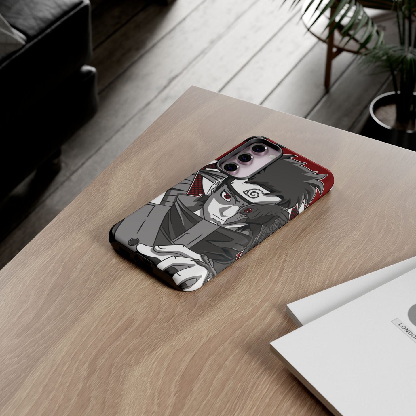 Shisui Uchiha Koto Amatsukami Double Layered Phone Case