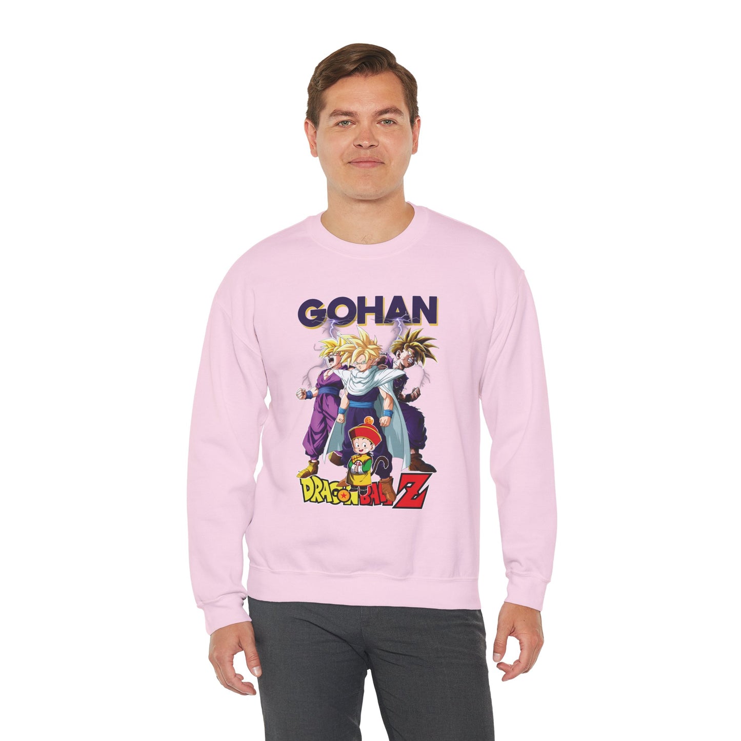 Gohan “Legacy of Z” Unisex Heavy Crewneck | Dragon Ball Z Streetwear Sweatshirt