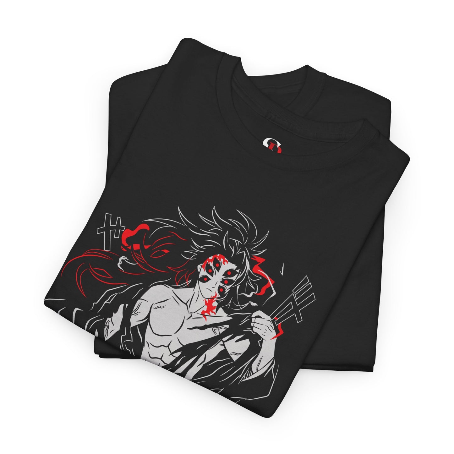 Kokushibo Crimson Aura T-Shirt | Upper Moon One Demon Slayer Tee