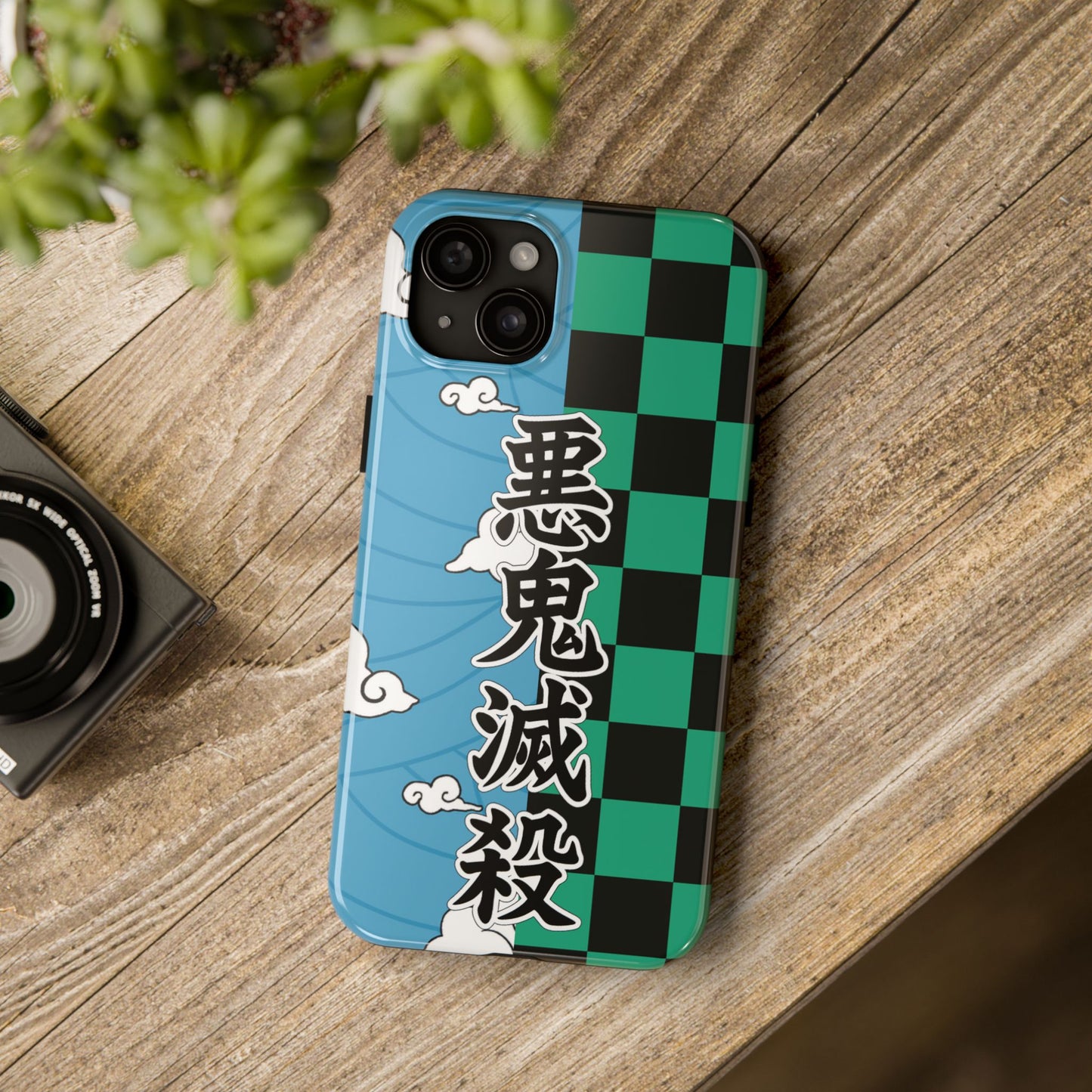 Water Breathing Haori Double Layered Phone Case