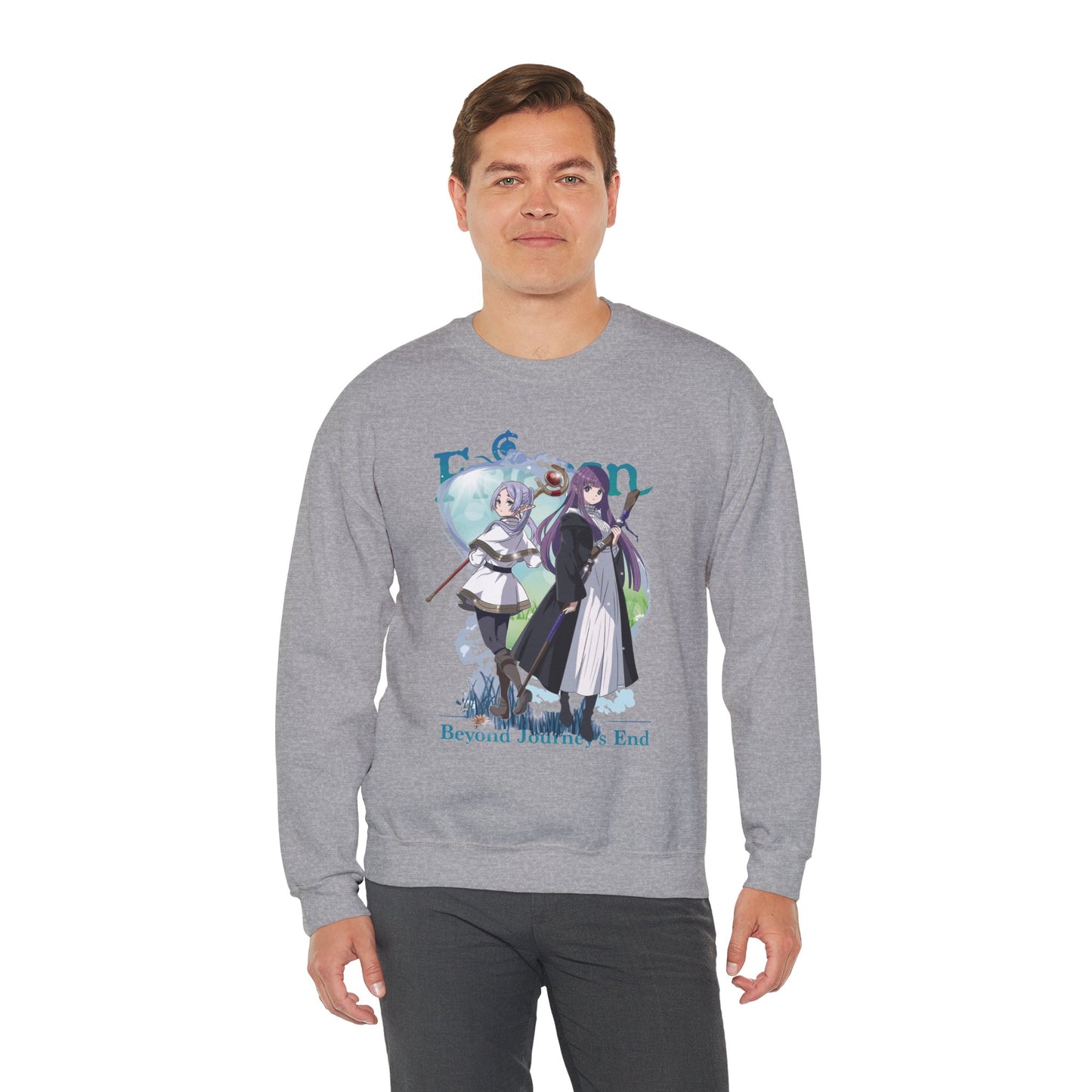 Frieren Beyond Journey’s End Unisex Heavy Blend Crewneck Sweatshirt