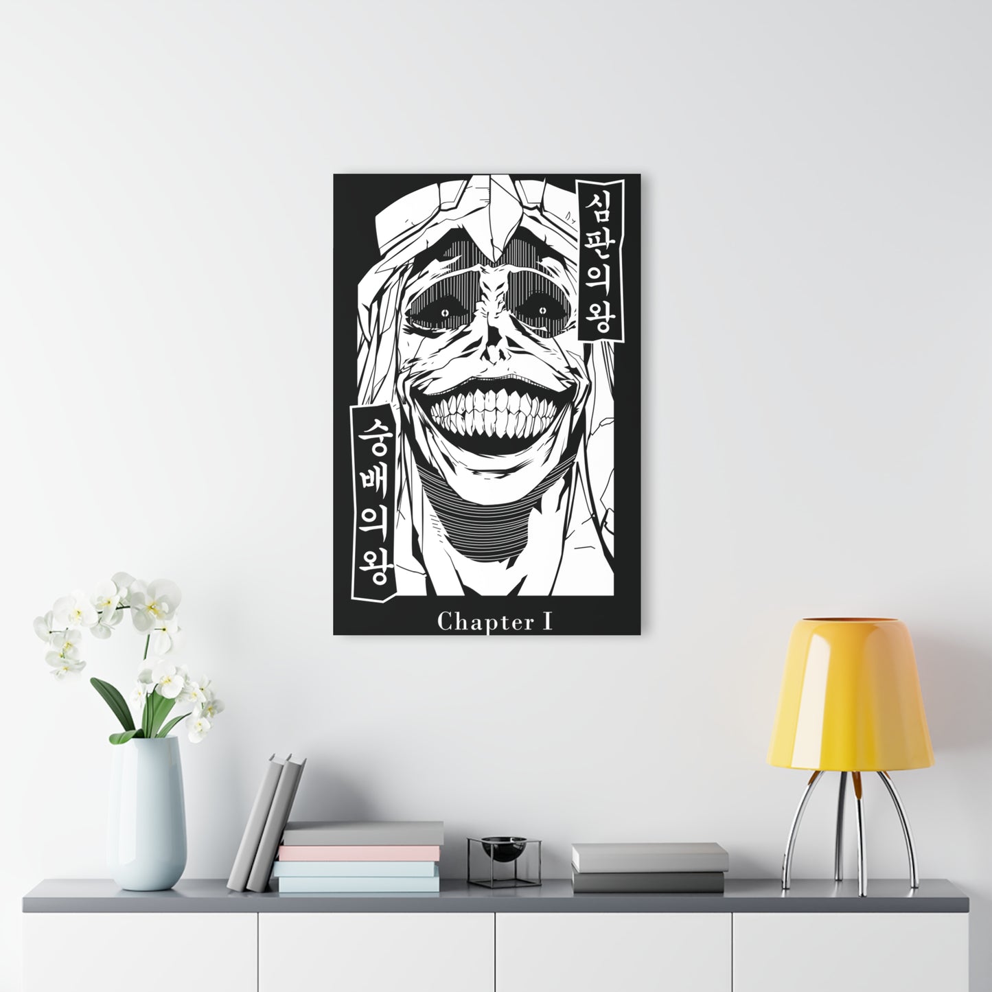 Statue of God Manga Panel Acrylic Print