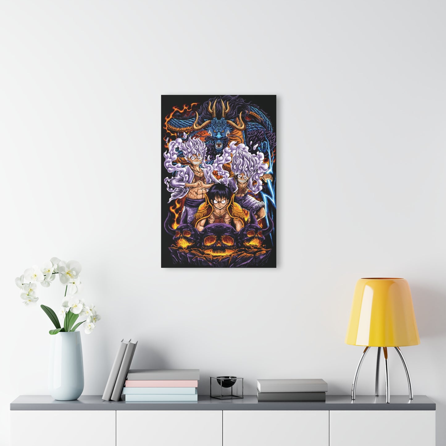 Luffy Vs Kaido II Acrylic Print