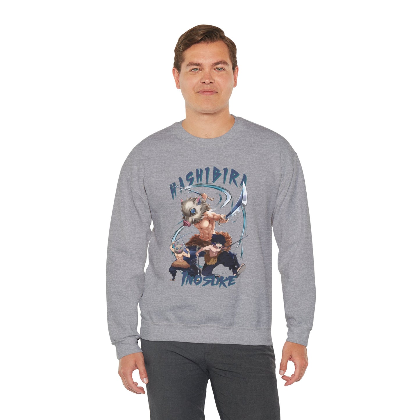 Inosuke Hashibira Beast Breathing Sweatshirt | Demon Slayer Anime Streetwear