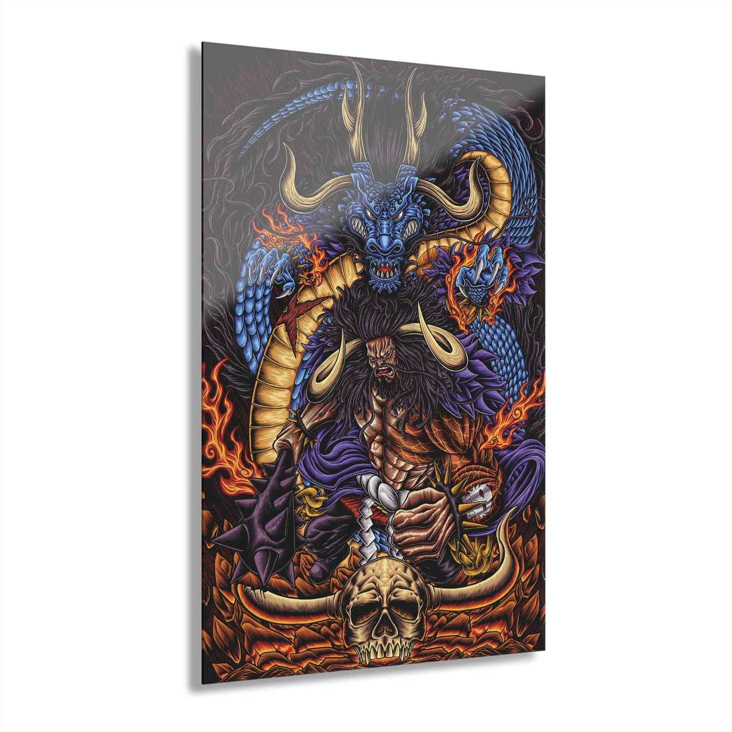 Cursed Dragon Oni Kaido Acrylic Print