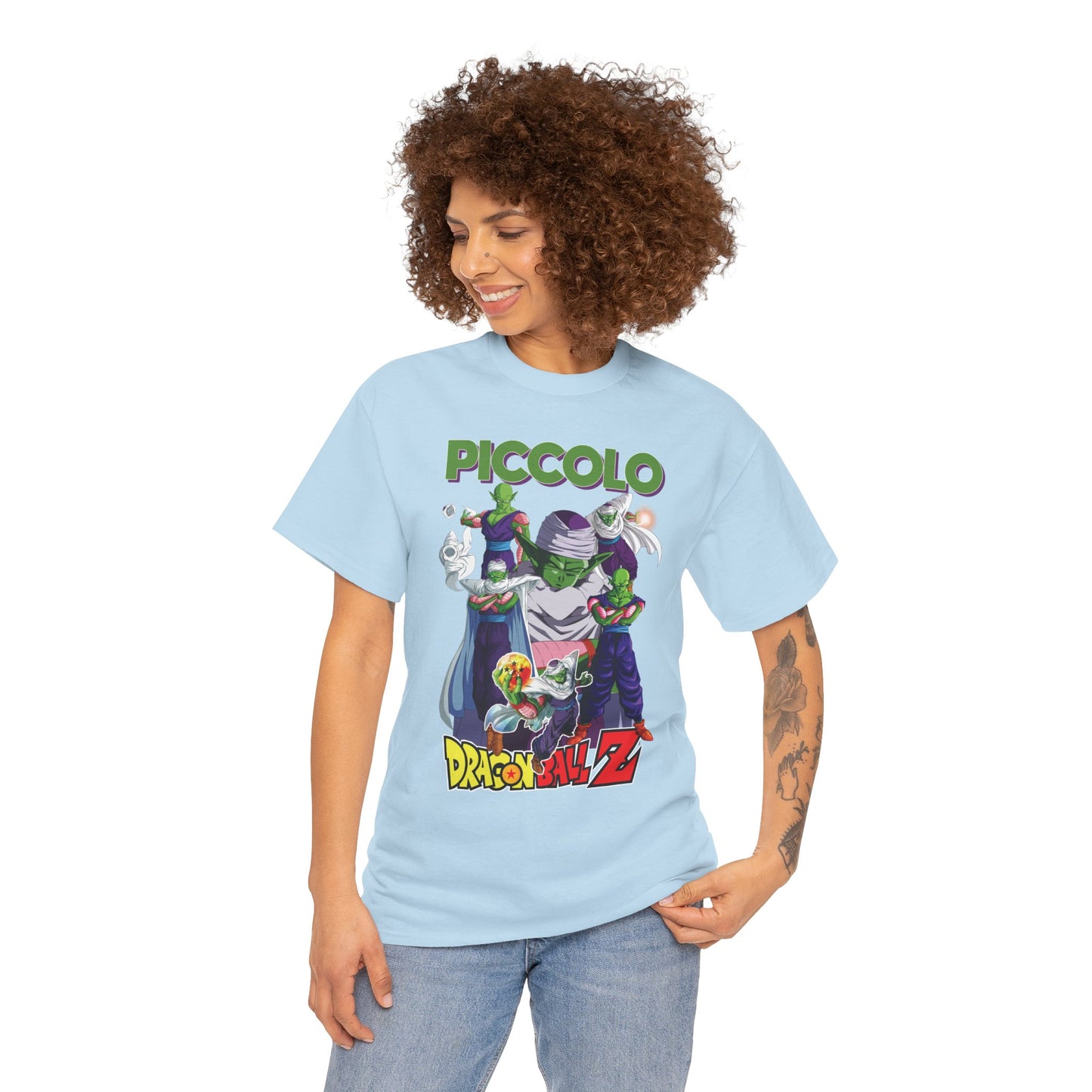 Piccolo “Namekian Pride” Unisex Heavy Cotton T-Shirt | Dragon Ball Z Streetwear Tee
