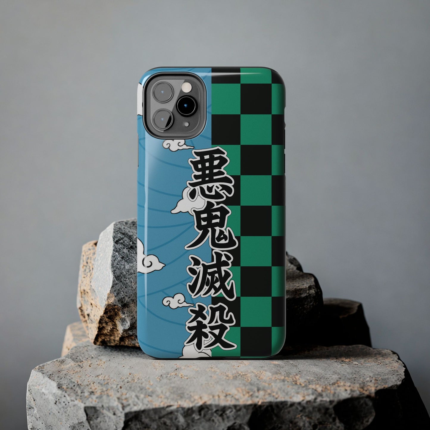 Water Breathing Haori Double Layered Phone Case