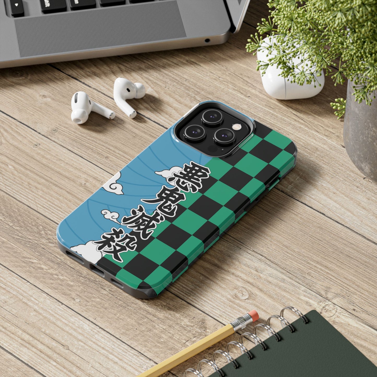 Water Breathing Haori Double Layered Phone Case
