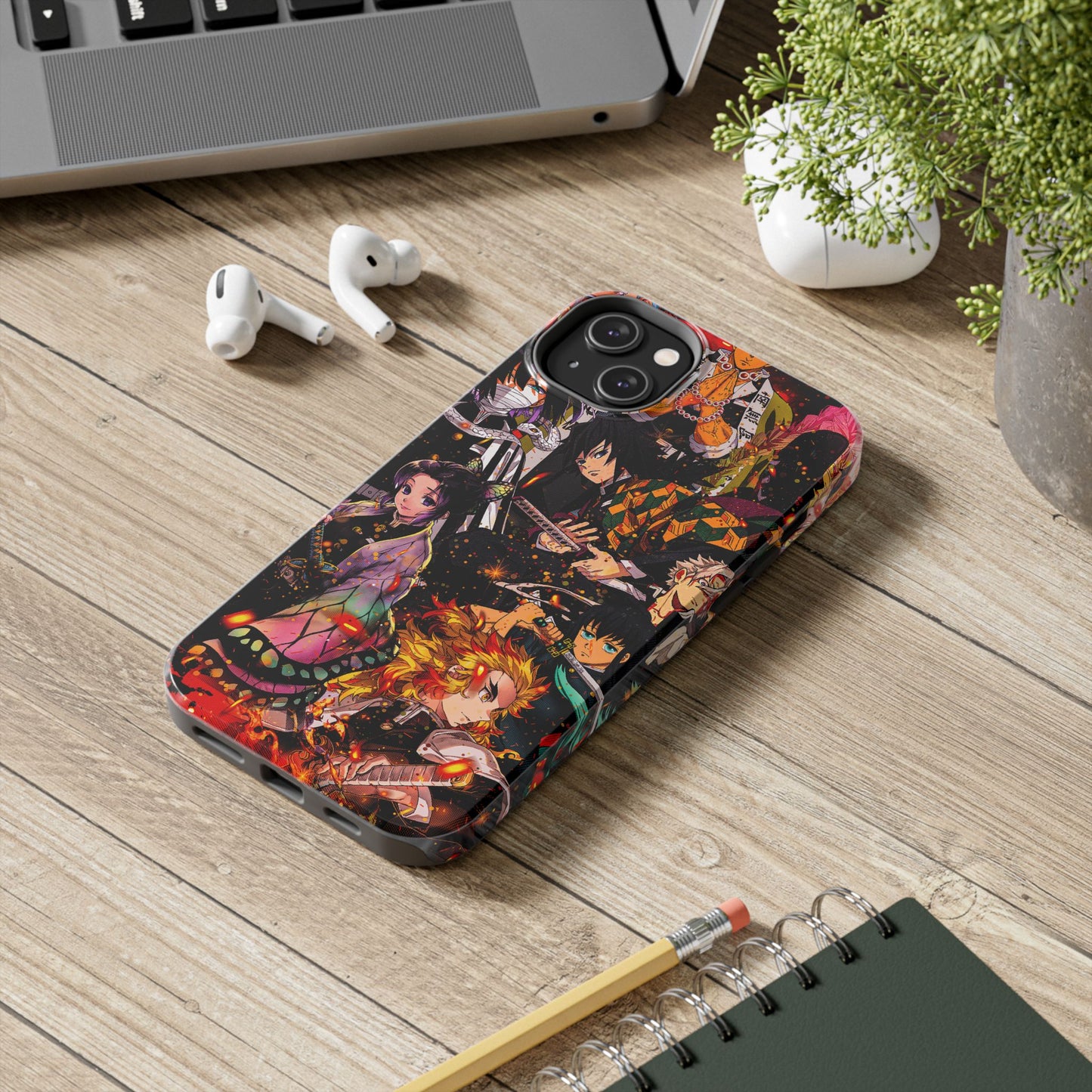 Hashira Collage Phone Case | Demon Slayer Double Layered Protective Case