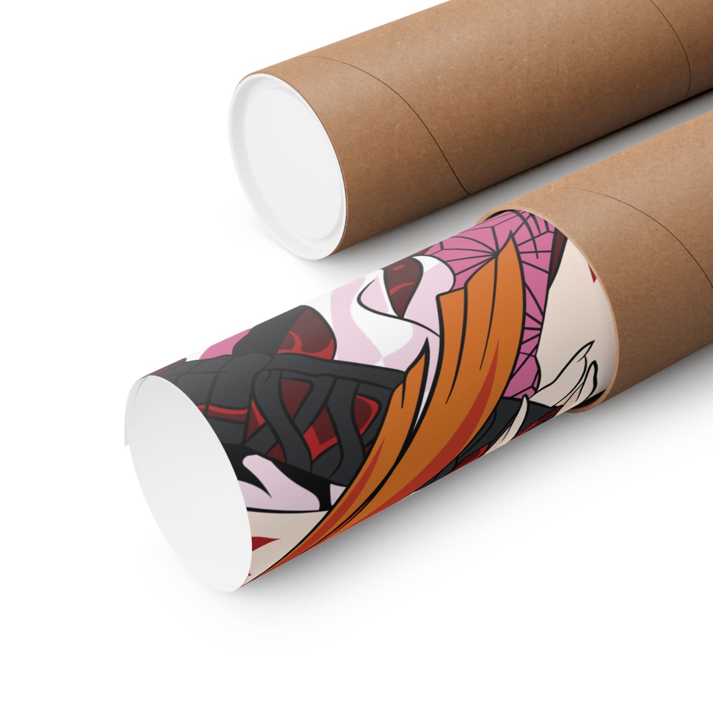 Demon Nezuko Poster | Demon Slayer-Inspired Matte Vertical Wall Art